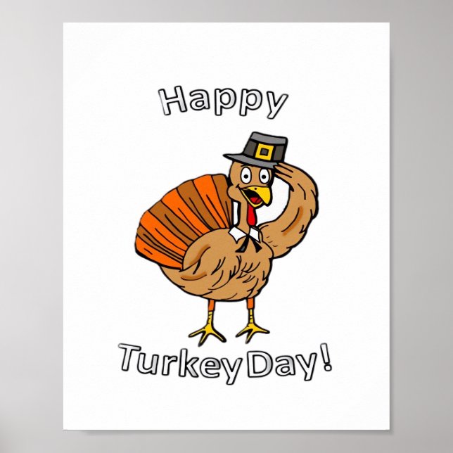 Thanksgiving (Style 2) Classic T-Shirt Poster (Front)