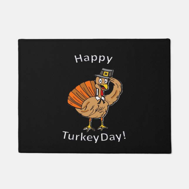 Thanksgiving (Style 2) Oversized T-Shirt Doormat (Front)
