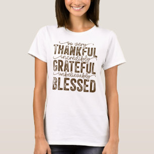 Thanksgiving T-shirt for Women