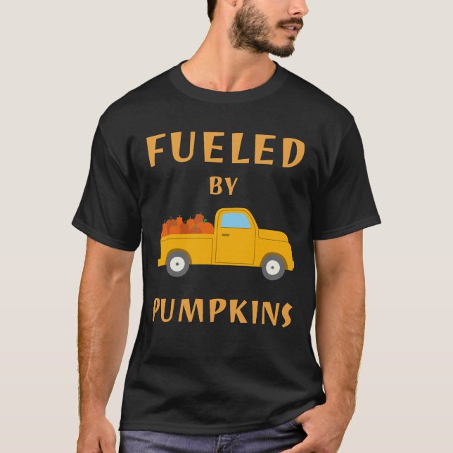 Thanksgiving Task Force Fueled By Pumpkins T-Shirt (Front)