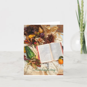 Thanksgiving Thank You Card