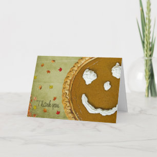 Thanksgiving Thank You Holiday Card