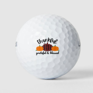 Thanksgiving Thankful Golf Balls