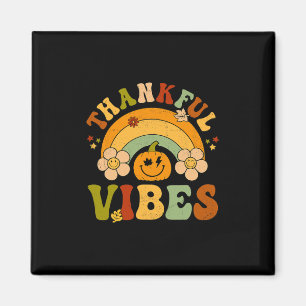 Thanksgiving Thankful Vibes Autumn Hello Fall Pump Magnet