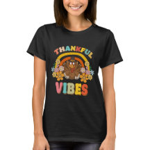 Thanksgiving Thankful Vibes Funny Family Gift Idea