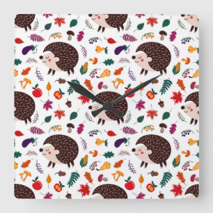 Thanksgiving Thankfulness Is The Natural Impulse Square Wall Clock