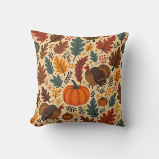 Thanksgiving-themed cushion
