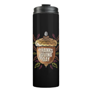 thanksgiving thermal tumbler