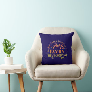 Thanksgiving Throw Pillow