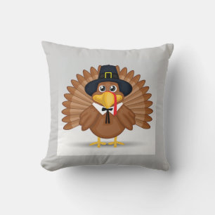 Thanksgiving Throw Pillow/Turkey Cushion