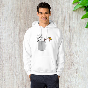 Thanksgiving Tired Turkey in Cooking Pot Humour Hoodie