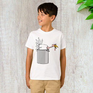 Thanksgiving Tired Turkey in Cooking Pot Humour T-Shirt