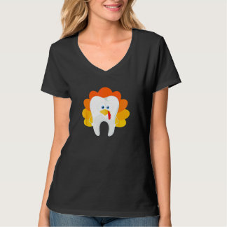 Thanksgiving Tooth Dental Hygiene Dentist T-Shirt