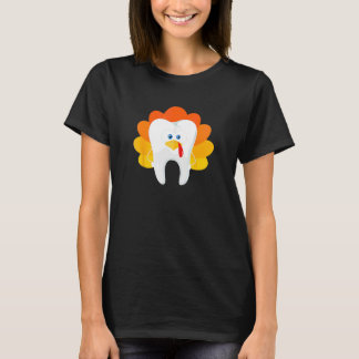Thanksgiving Tooth Dental Hygiene Dentist T-Shirt