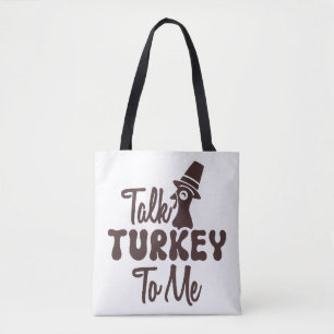 Thanksgiving tote bag