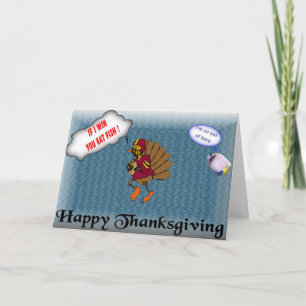 Thanksgiving trade off card