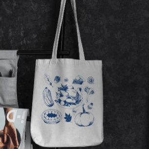 Thanksgiving Traditional Food Tote Bag