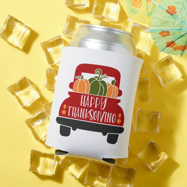 Thanksgiving Truck Can Cooler (In Situ Summer)