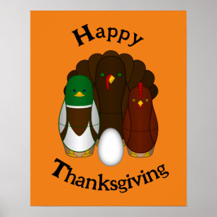 Thanksgiving Turducken - Poster