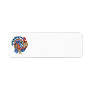 Thanksgiving Turkey Address Labels