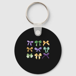 Thanksgiving Turkey American Footll Retro For Key Ring