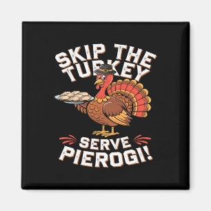 Thanksgiving Turkey And Touchdowns Footll Kids Tod Magnet