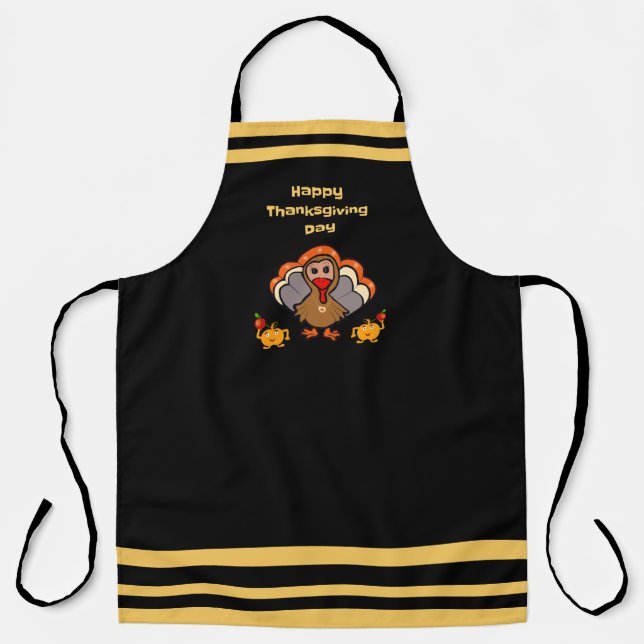 Thanksgiving turkey apron (Front)
