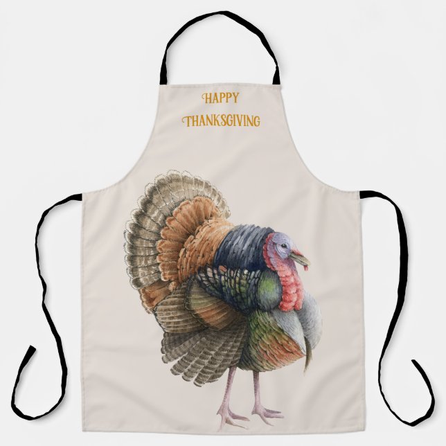 Thanksgiving Turkey Apron (Front)