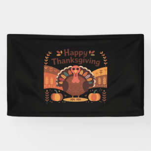 Thanksgiving Turkey – Autumn Holiday Classic Class Banner