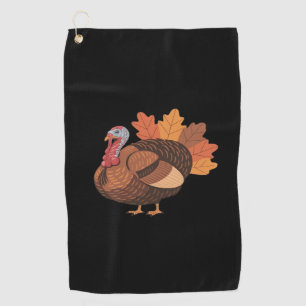 Thanksgiving Turkey – Autumn Holiday Classic Class Golf Towel