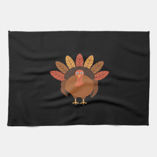 Thanksgiving Turkey – Autumn Holiday Classic Class Tea Towel