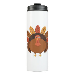 Thanksgiving Turkey – Autumn Holiday Classic Class Thermal Tumbler