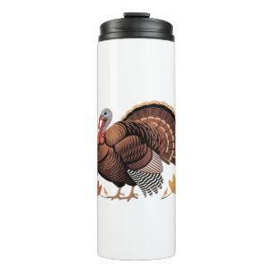 Thanksgiving Turkey – Autumn Holiday Classic Class Thermal Tumbler