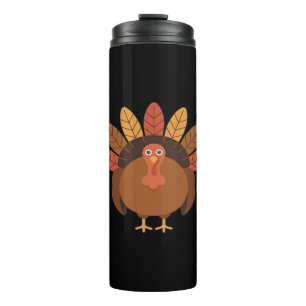 Thanksgiving Turkey – Autumn Holiday Classic Class Thermal Tumbler