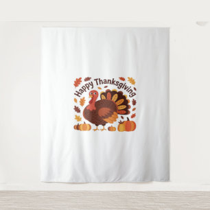 Thanksgiving Turkey – Autumn Holiday Classic Overs Tapestry