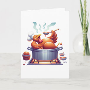 Thanksgiving Turkey Basting Card
