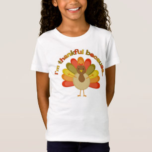Thanksgiving Turkey Big Sister Announcement Shirt