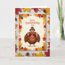 Thanksgiving Turkey Cheer — Festive Holiday