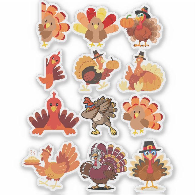 Thanksgiving Turkey Collage (Front)