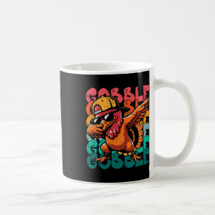 Thanksgiving Turkey Dab Gobble Funny Toddler Boys  Coffee Mug