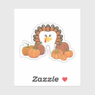 Thanksgiving Turkey Dental Dentist Teeth