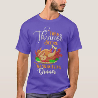 Thanksgiving Turkey Dinner Design T-Shirt