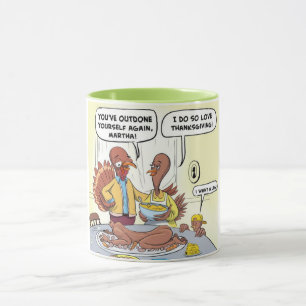 Thanksgiving Turkey Dinner Mug