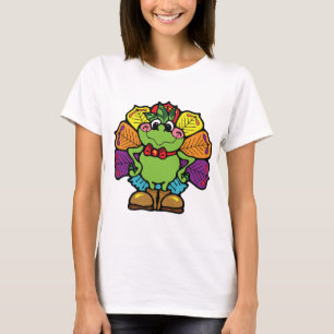 Thanksgiving Turkey Frog T-Shirt