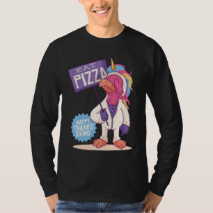 Thanksgiving Turkey - Funny Turkey Unicorn Gift T-Shirt