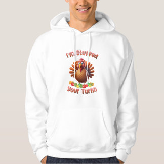 Thanksgiving Turkey Gobble Til You Wobble Hoodie
