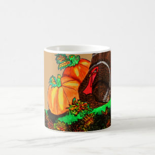 THANKSGIVING TURKEY GOBBLER mug