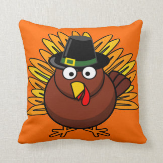 Thanksgiving Turkey Holiday  20x20 Throw Pillow