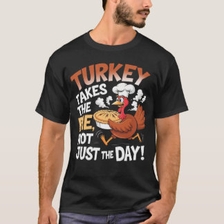 Thanksgiving Turkey Holiday Gift Men Women Kids T-Shirt