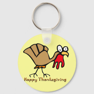 Thanksgiving Turkey Key Ring
